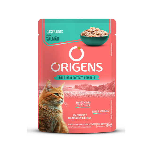 Origens Sachê Gato Castrado 85g