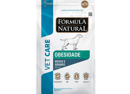 Fórmula Natural Vet Care Obesidade Controle de Peso Cães Médio e Grande