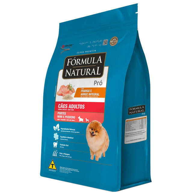 Fórmula Natural Pró Super Premium Frango & Arroz Integral – Mini/Pequeno