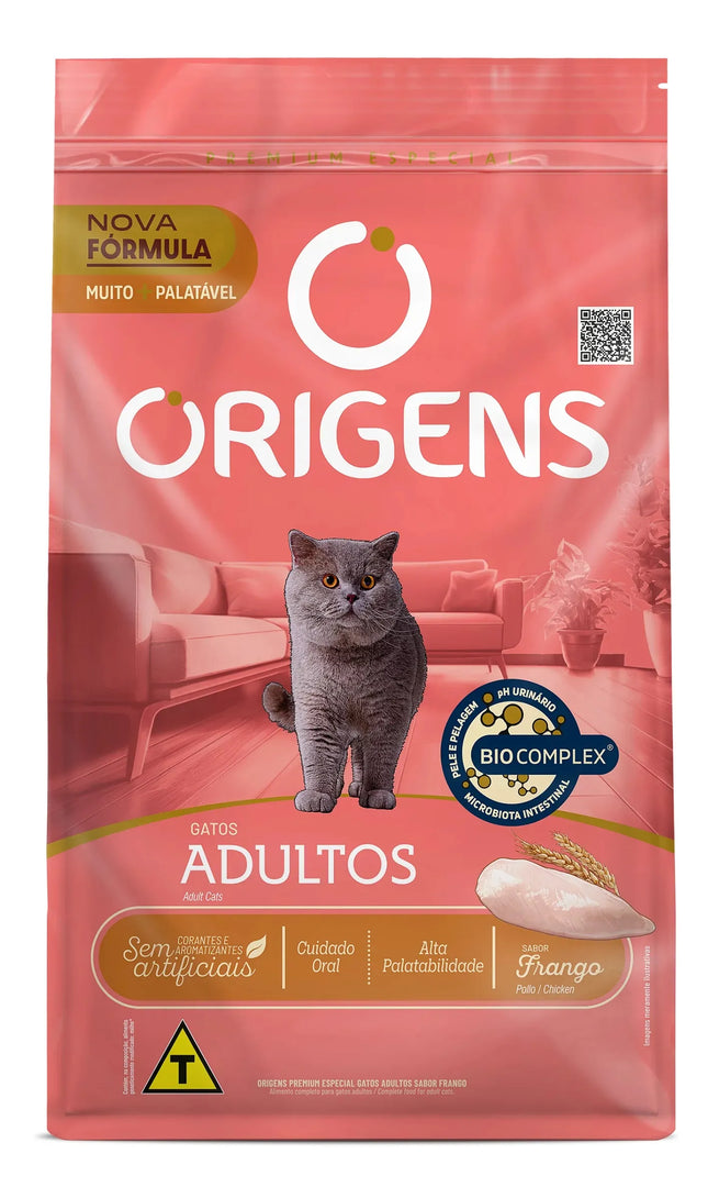 Origens Gatos Adultos Premium Especial Frango