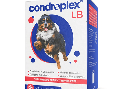 CONDROPLEX® LB 120 g – Suplemento Articular para Cães de Porte Grande/Gigante