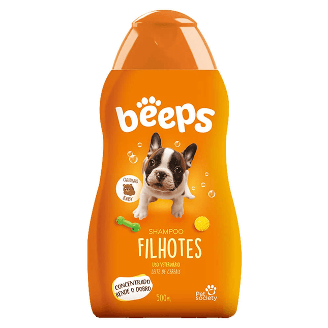 Beeps Shampoo Filhotes 500 ml – Pet Society