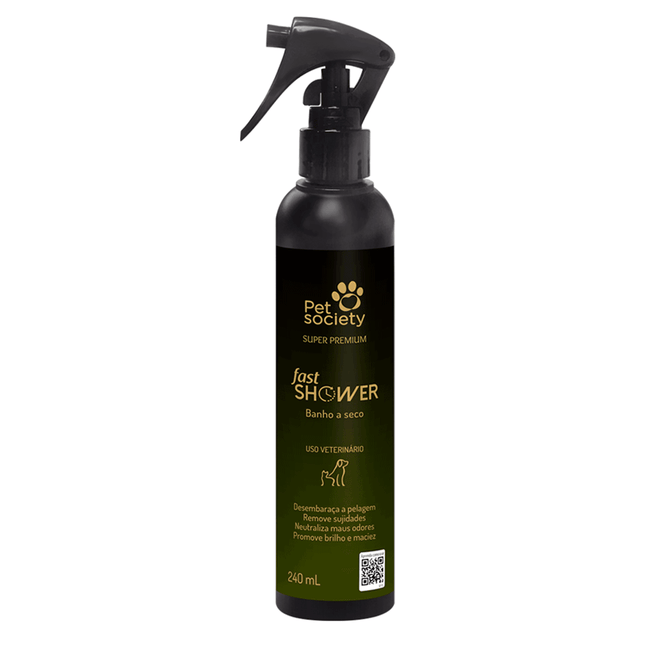 PS Banho a Seco Super Premium Fast Shower 240 ml — Pet Society