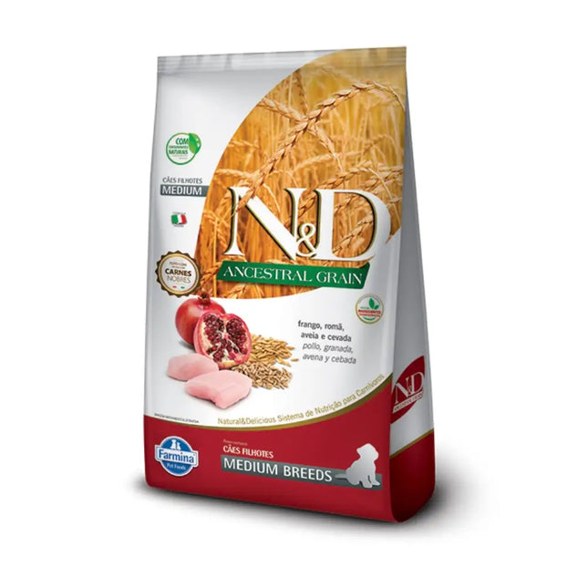 N&D Ancestral Canine Frango & Romã Puppy Medium