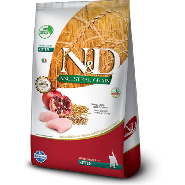 Ração N&D Ancestral Feline Kitten Frango 1,5 kg