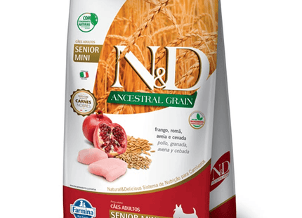 N&D Ancestral Canine Frango & Romã Senior Mini