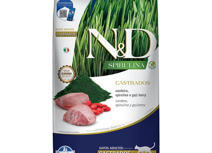 N&D Spirulina Feline Adult Castrados