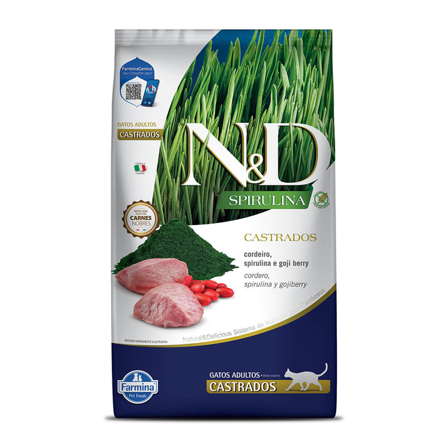 N&D Spirulina Feline Adult Castrados