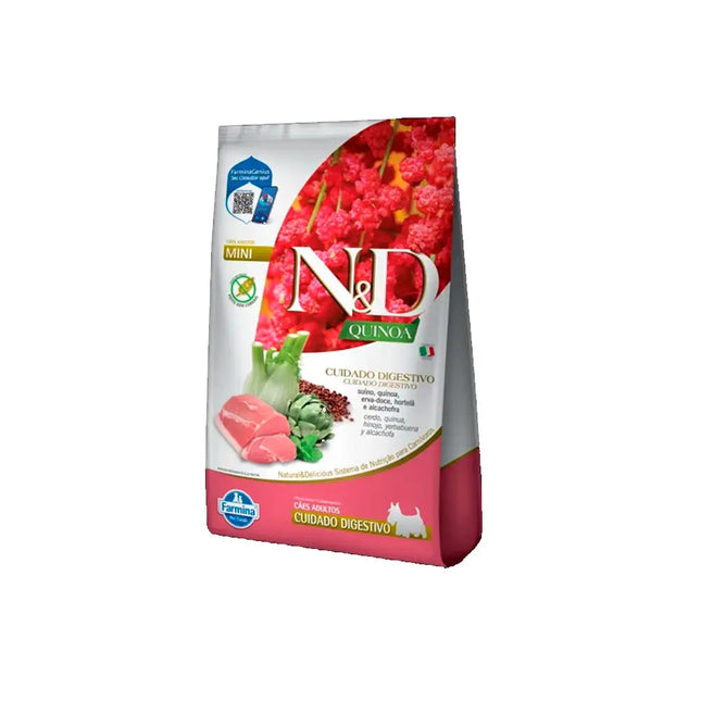 N&D Quinoa Canine AD Mini Digest Suíno 2,5 kg