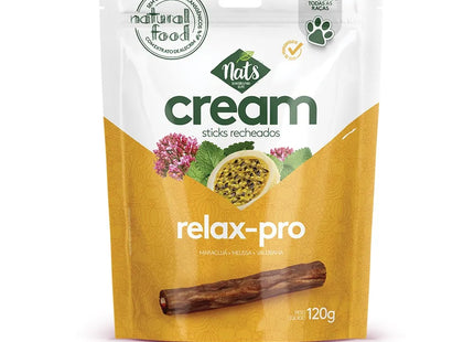 Petisco Cream Sticks Recheado Relax Pro para Cães