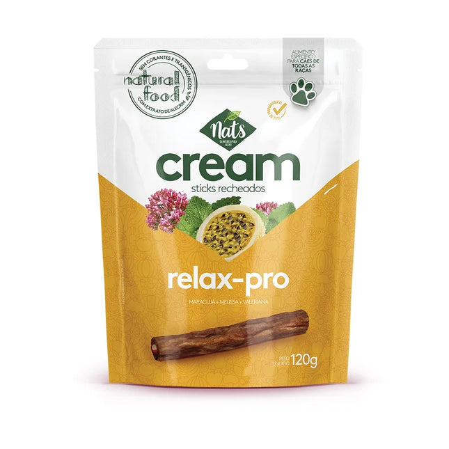 Petisco Cream Sticks Recheado Relax Pro para Cães