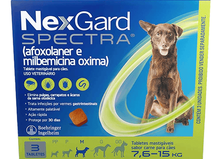 Antiparasitário Externo Nexgard para Cães 7.6 a 15 kg