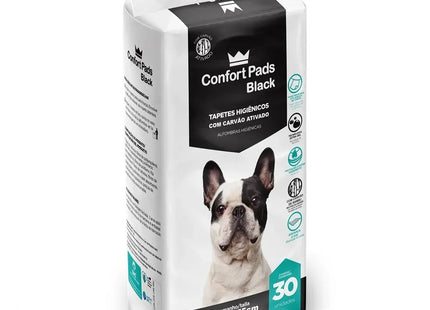Tapete Higiênico Confort Pads Black 60 cm x 55 cm (30 un)