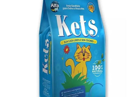 Areia Sanitária Kets para Gatos