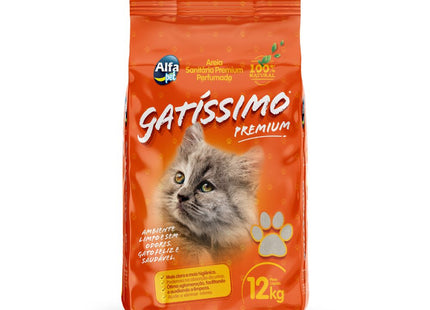 Areia Higiênica Gatíssimo Premium para Gatos
