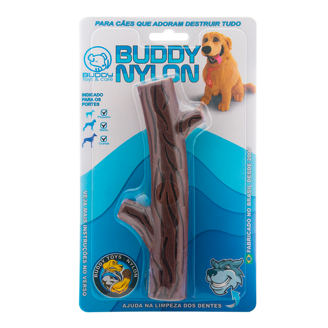 Brinquedo Graveto Nylon Buddy Toys