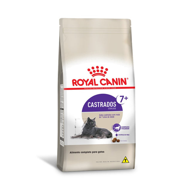 Royal Canin Sterilised 7+ – Ração para Gatos Adultos Castrados