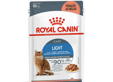 Royal Canin Light Weight Care Wet 85 g – Ração Úmida para Gatos Adultos (Controle de Peso)