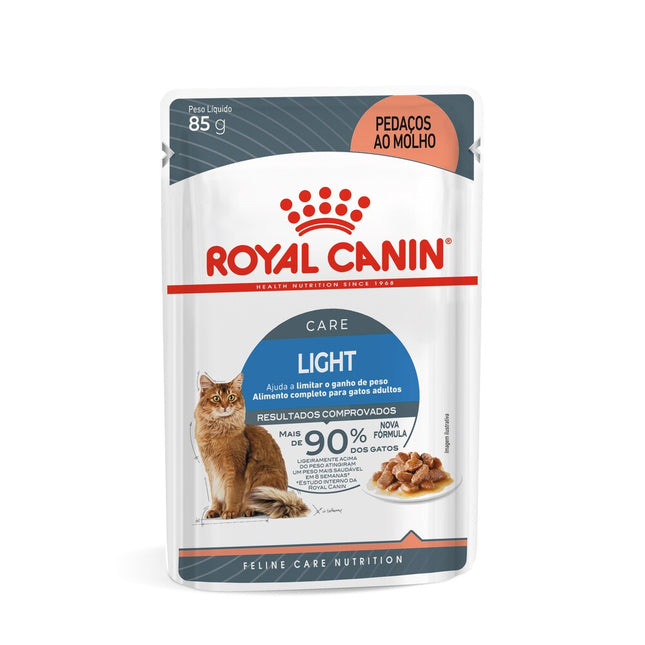 Royal Canin Light Weight Care Wet 85 g – Ração Úmida para Gatos Adultos (Controle de Peso)