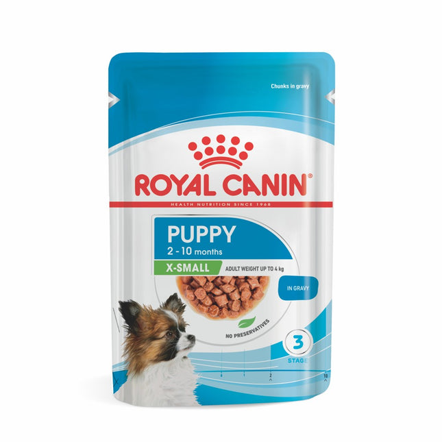 Royal Canin X‑Small Puppy Wet 85 g – Alimento Úmido para Filhotes de Raças Muito Pequenas