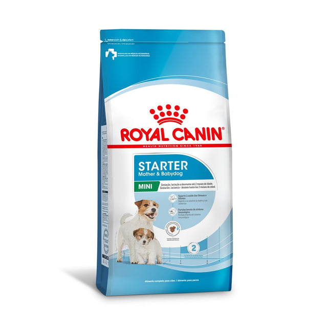 Royal Canin Mini Starter Mother & Babydog – Ração Seca para Fêmeas Gestantes/Lactantes e Filhotes Raças Pequenas