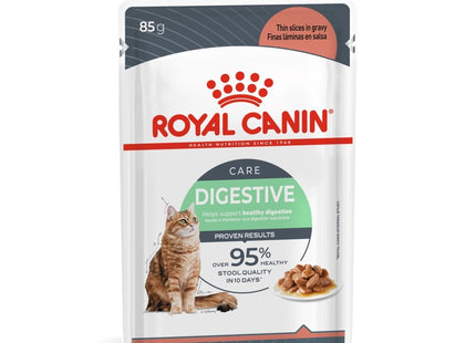 Royal Canin Digestive Gravy Wet 85 g – Ração Úmida para Gatos Adultos com Sensibilidade Digestiva