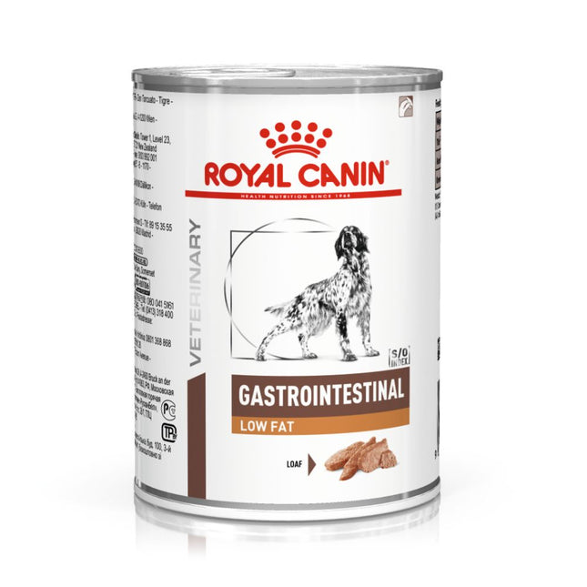 Royal Canin Veterinary Diet Intestinal Low Fat Wet – Ração Úmida para Cães Adultos com Dieta de Baixo Teor de Gordura – 420 g