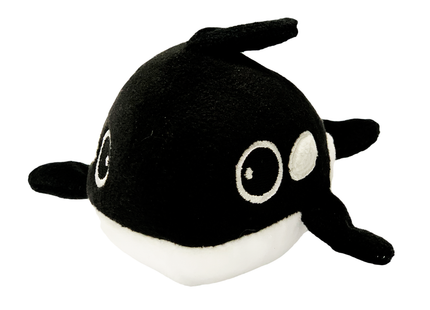 Brinquedo Pelúcia Baleia Orca – Savana Pet ~20 cm com Apito