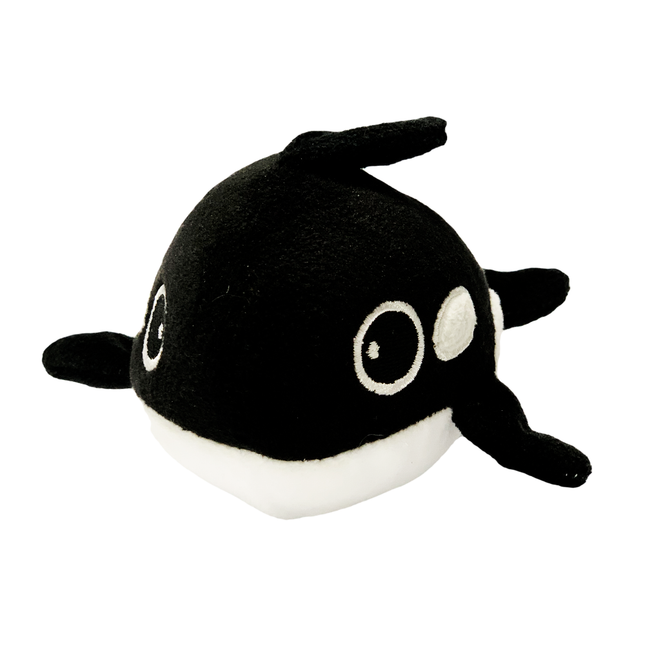 Brinquedo Pelúcia Baleia Orca – Savana Pet ~20 cm com Apito
