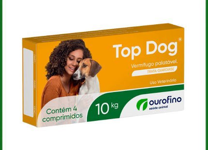Antiparasitário Interno Ourofino Top Dog para Cães