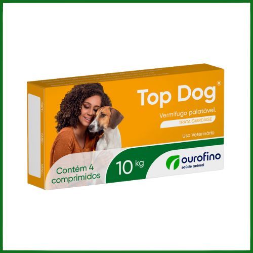 Antiparasitário Interno Ourofino Top Dog para Cães