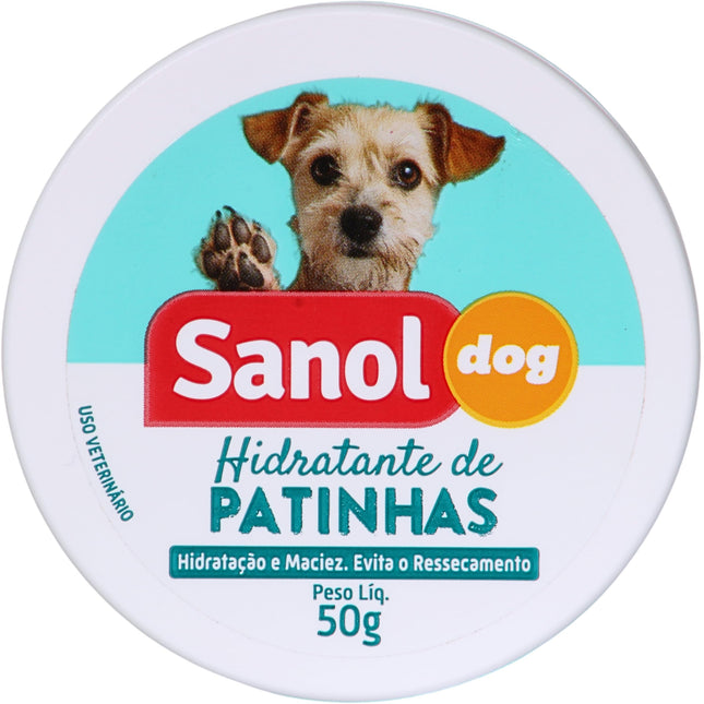 Hidratante de Patinhas Sanol Dog 50 g