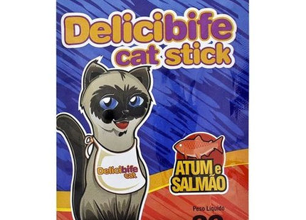 Petisco Agrovet Delicibife Atum e Salmão para Gatos
