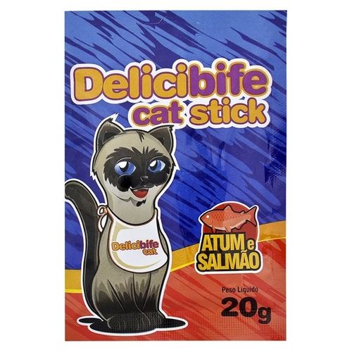 Petisco Agrovet Delicibife Atum e Salmão para Gatos