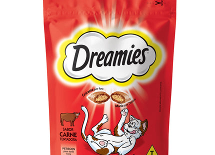 Petisco Dreamies Carne para Gatos Adultos 40 g
