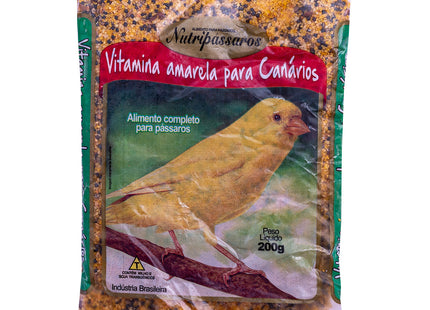 Vitamina Amarela para Canários – Nutripássaros 200 g