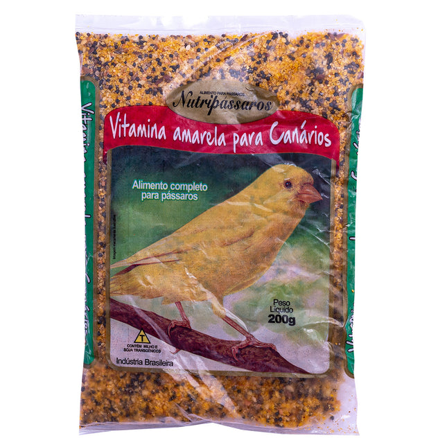 Vitamina Amarela para Canários – Nutripássaros 200 g