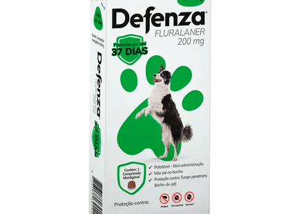 Defenza 200 mg – Comprimido Mastigável para Cães 10–20 kg