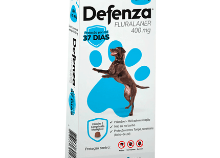 Defenza 400 mg – Comprimido Mastigável para Cães 20–40 kg