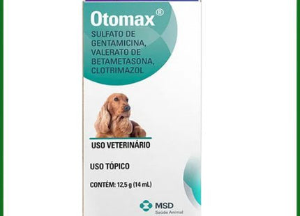 Produto Otológico Otomax Pomada 12,5g para Cachorros