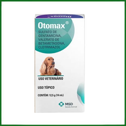 Produto Otológico Otomax Pomada 12,5g para Cachorros