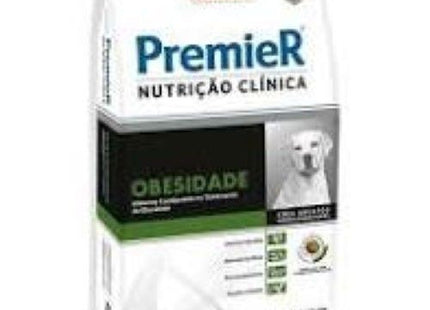 Ração Seca Medicamentosa Premier Nutrição Clínica Obesidade para Cachorros de Porte Médio e Grande
