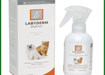 Solução Dermatológica Labyes Labyderm Bioforce Spray para Cachorros e Gatos