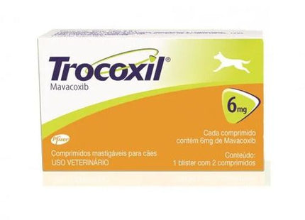 Anti-inflamatório Zoetis Trocoxil 6mg para Cães
