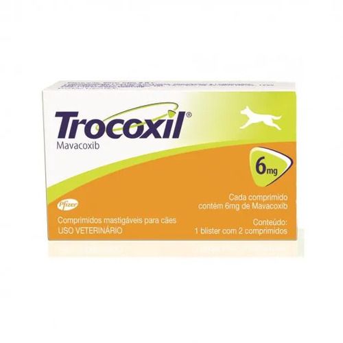 Anti-inflamatório Zoetis Trocoxil 6mg para Cães