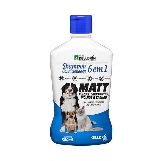 Shampoo e Condicionador Matt Pulgas 6×1 