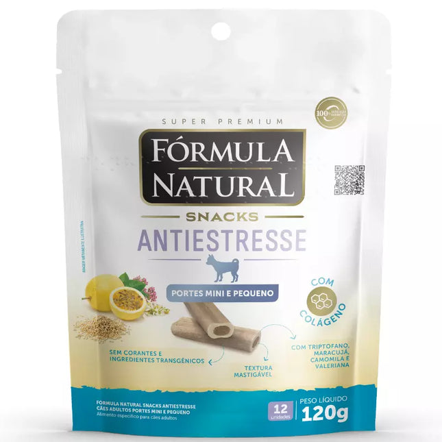 Fórmula Natural Snacks – Versãoes Antiestresse / Pele & Pelagem / Vitalidade para Cães de Porte Mini e Pequeno