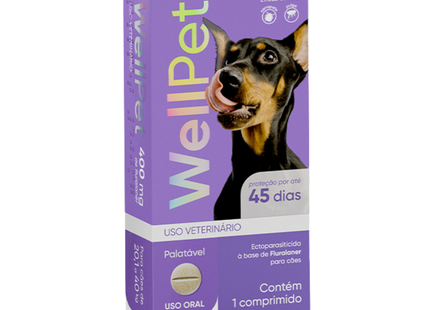 WellPet 400 mg para cães 20,1 a 40 kg