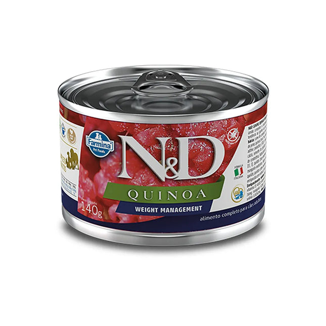 N&D Quinoa Canine Controle de Peso Wet Food 140g