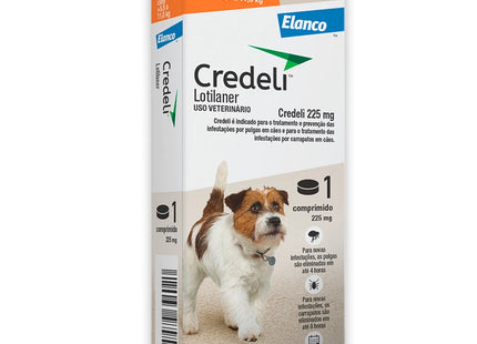 Credeli 225 mg – Antiparasitário Oral para Cães de 5,5‑11 kg